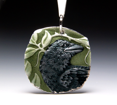 Raven Enamel Relic small