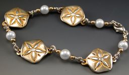 Sand Dollar Bracelet 24kV